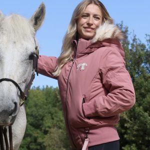 Blouson Step Pénélope Vieux Rose – Chaud, Stylé et Féminin