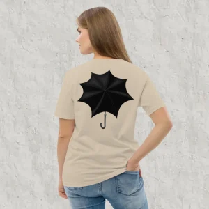 T-shirt unisexe en coton biologique - Le Parapluie du Mercredi