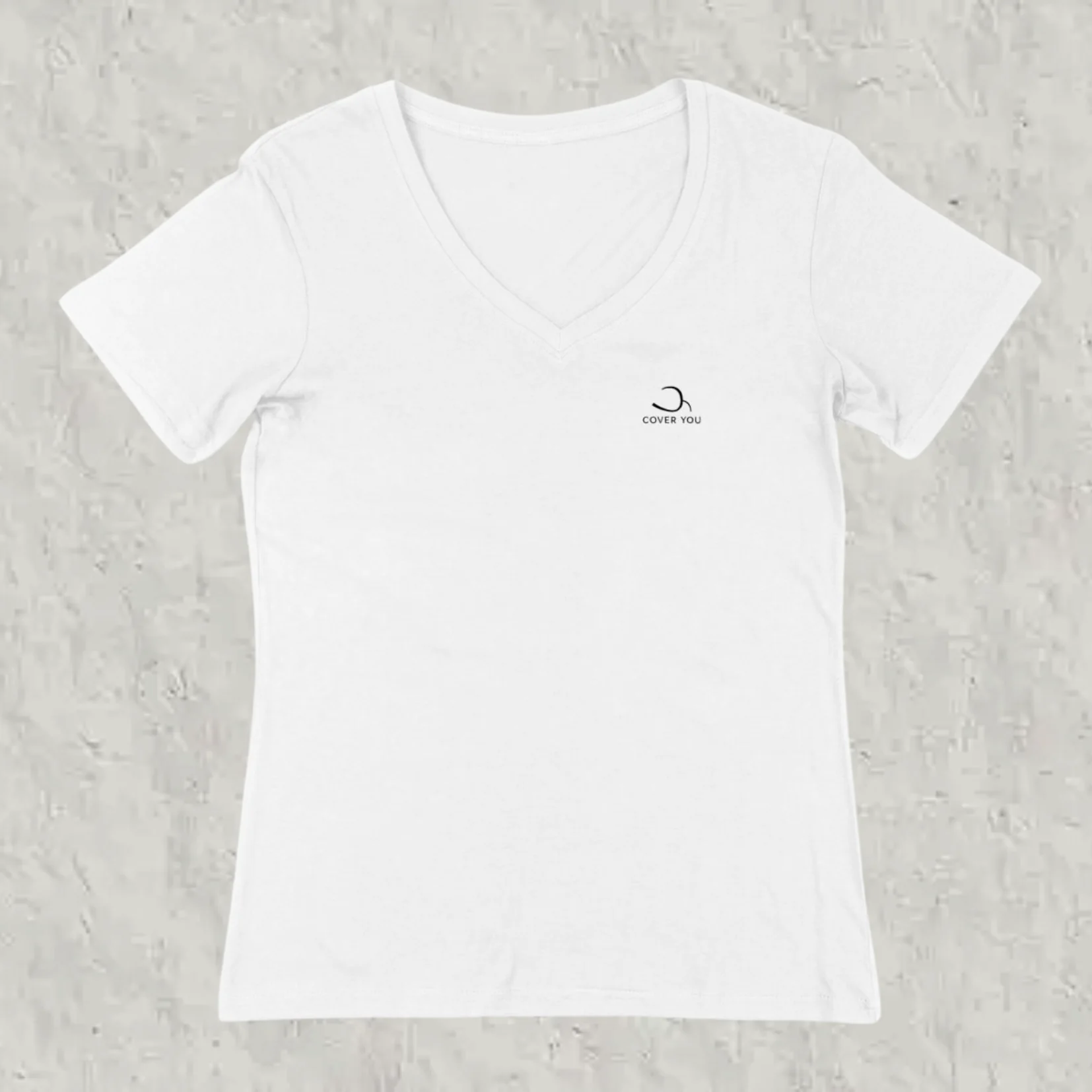 T-shirt Femme en coton biologique Col V - L'Essentiel – Image 3