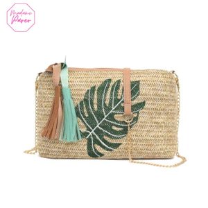 Petit Sac Brodé à Franges