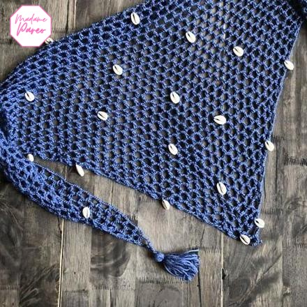 Mini paréo en maille pour femme – Image 4