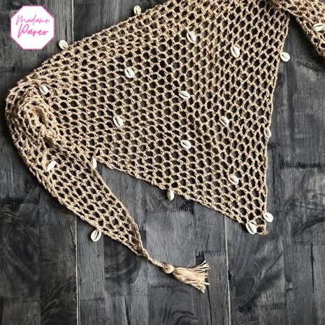 Mini paréo en maille pour femme – Image 7