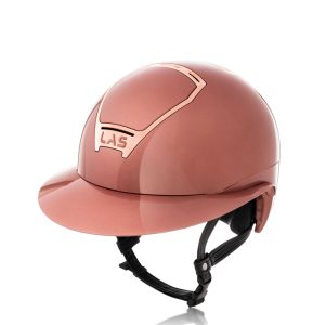 Casque Opéra Metal Rose Gold 🌸 – Visière Large 👑