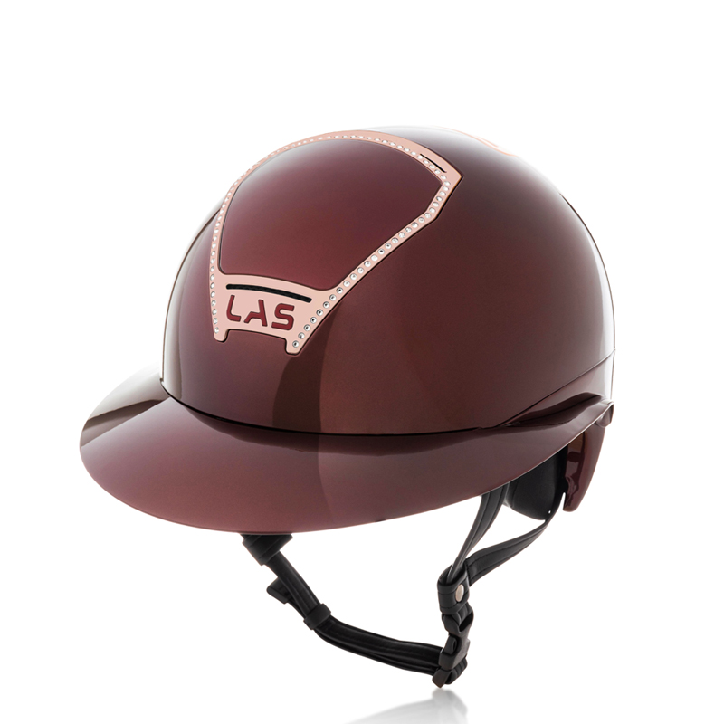 Casque d’Équitation Opera LAS à Large Visière – Cornice Crystal ✨🐎 – Image 5