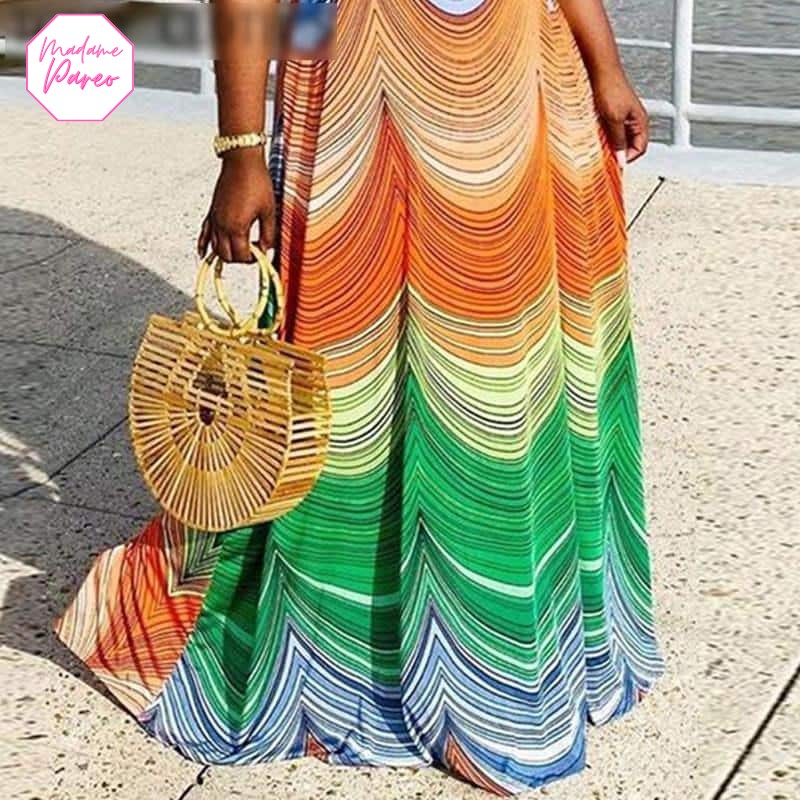 Robe paréo aux motifs africains – Image 4