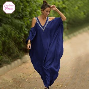 Robe paréo aux inspirations africaines