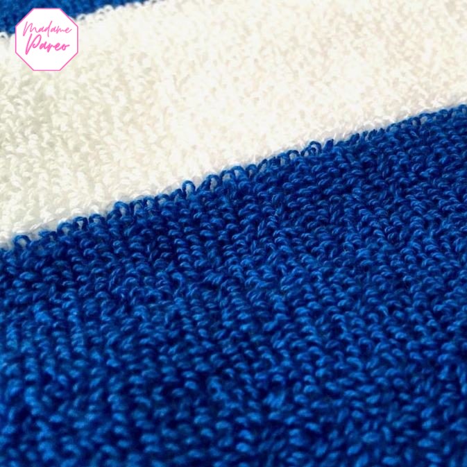 Serviette de plage en coton rayé – Image 4