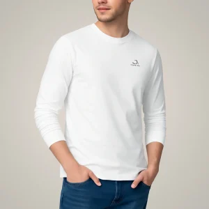 T-shirt Homme manches longues en coton biologique - L'essentiel