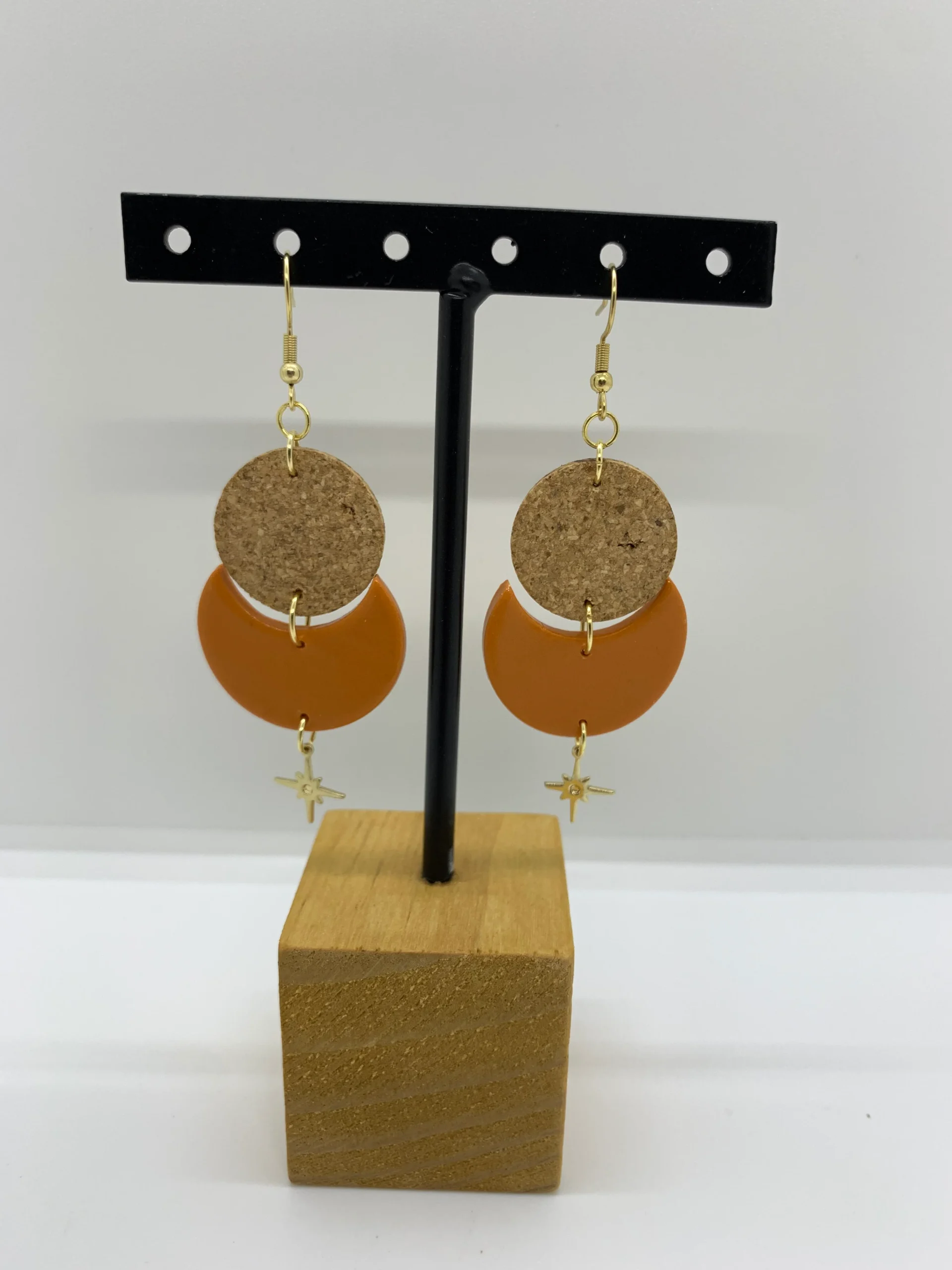 Boucles d’oreilles pendantes « Stars » – Image 4