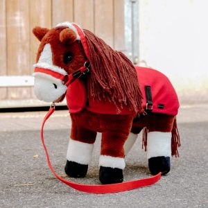 🐴✨ Mini-Poney Jumpy – Le petit champion alezan de la Pony Academy