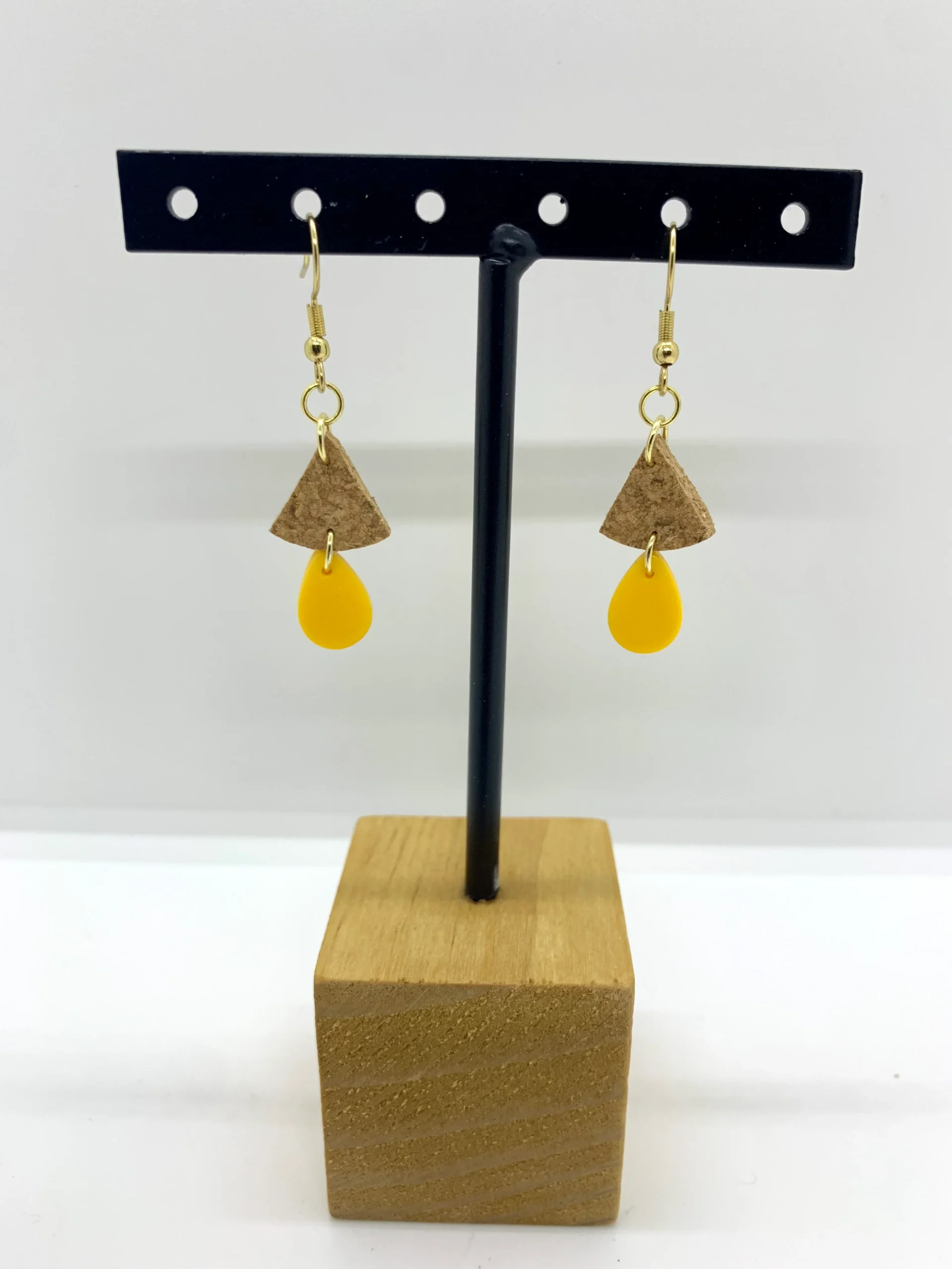 Boucles d’oreilles pendantes « Gouttes » – Image 3