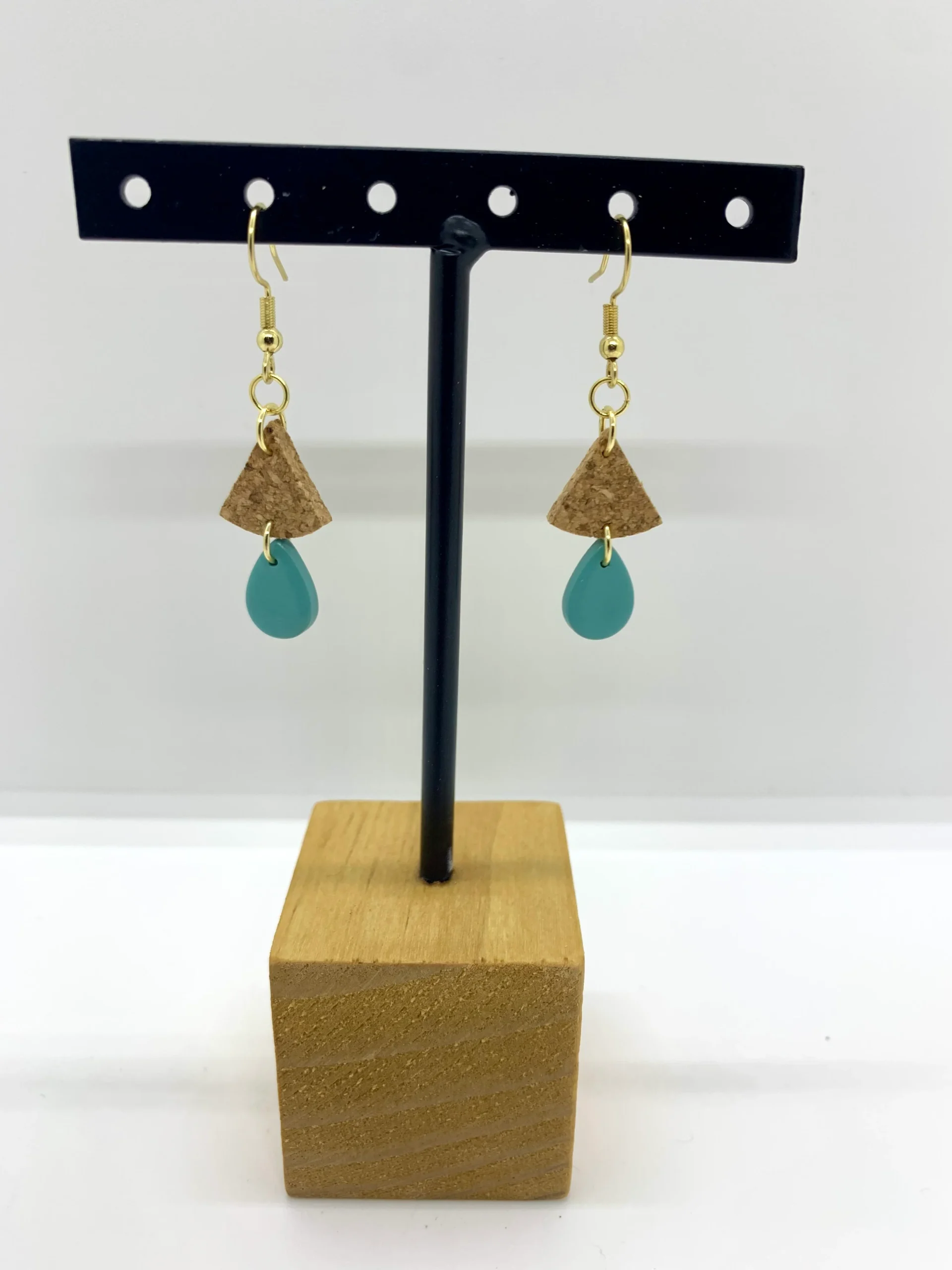 Boucles d’oreilles pendantes « Gouttes » – Image 4