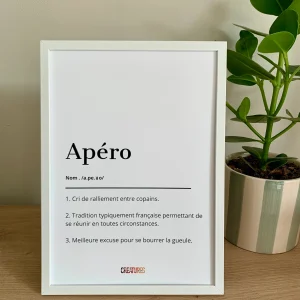 Affiche définition Apéro