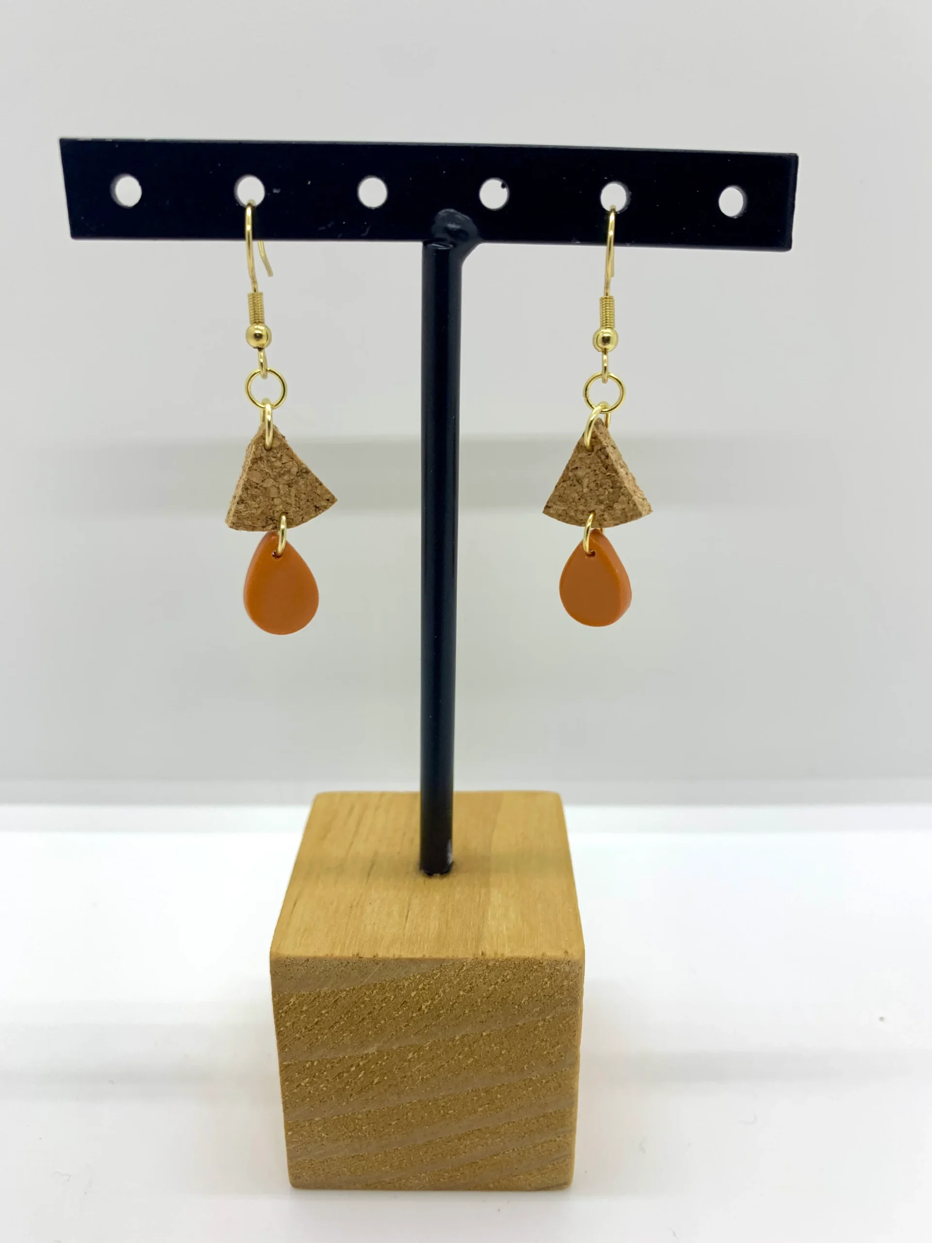 Boucles d’oreilles pendantes « Gouttes »