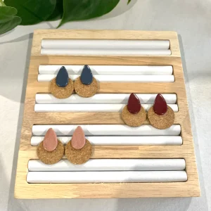 Boucles d’oreilles puce « Goutte »