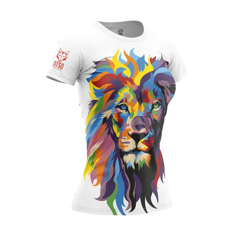 T-shirt manches courtes femme - Be A Lion – Image 2