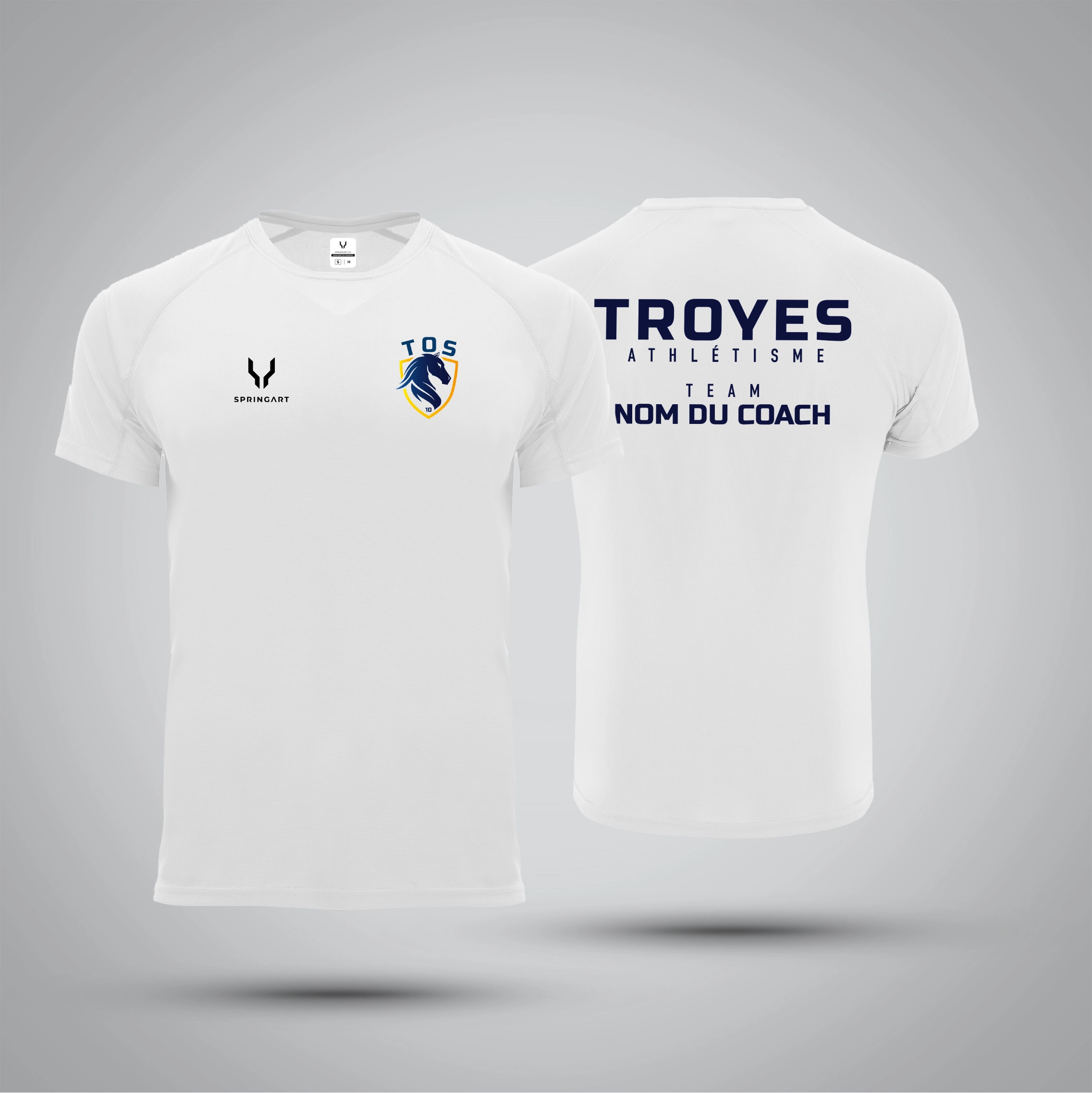 T-shirt Entraînement Homme TOS Athletisme (Groupe) – Image 2