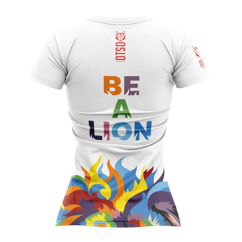 T-shirt manches courtes femme - Be A Lion – Image 3