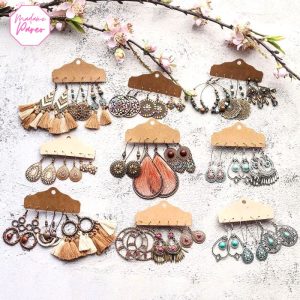 Boucles d’Oreilles Vintage Bohème