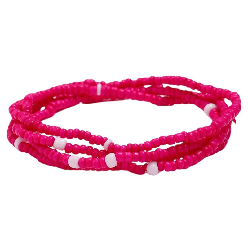 Bracelet de Cheville Long en Perles Colorées – Image 6