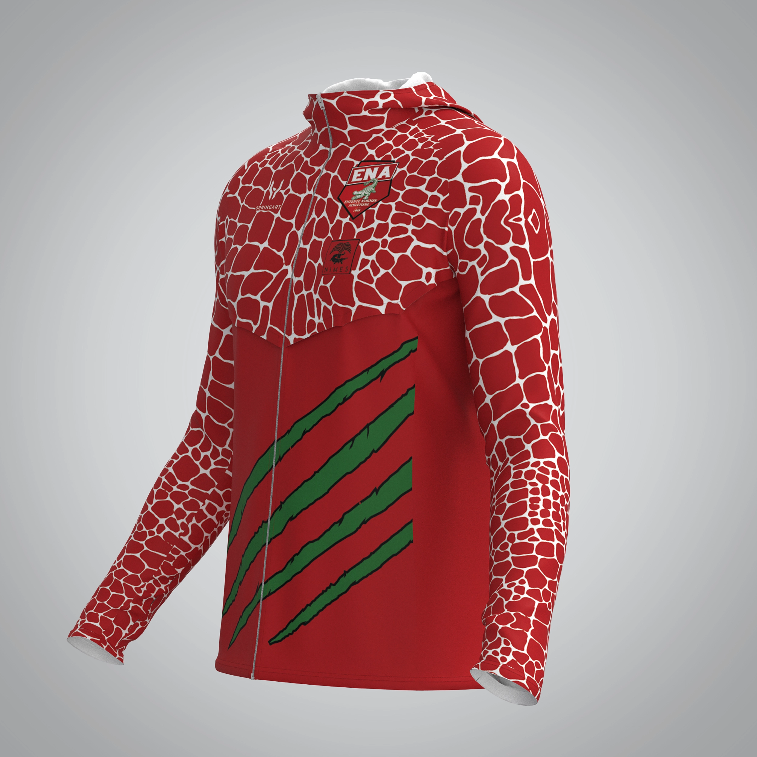 Veste Chaude Mixte Entente Nimoise Athletisme – Image 3