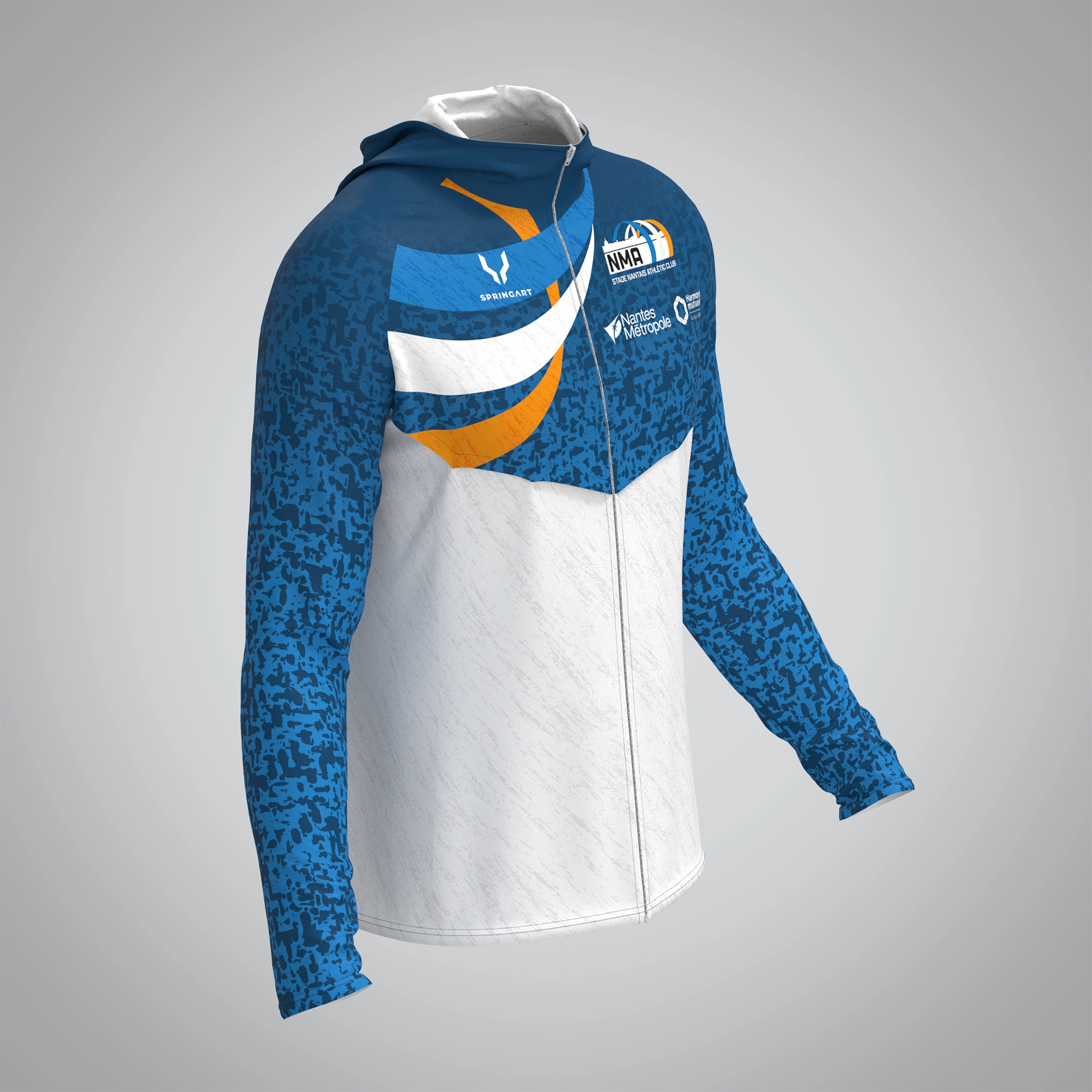 Veste Chaude Mixte Nantes Métropole Athlétisme – Image 2