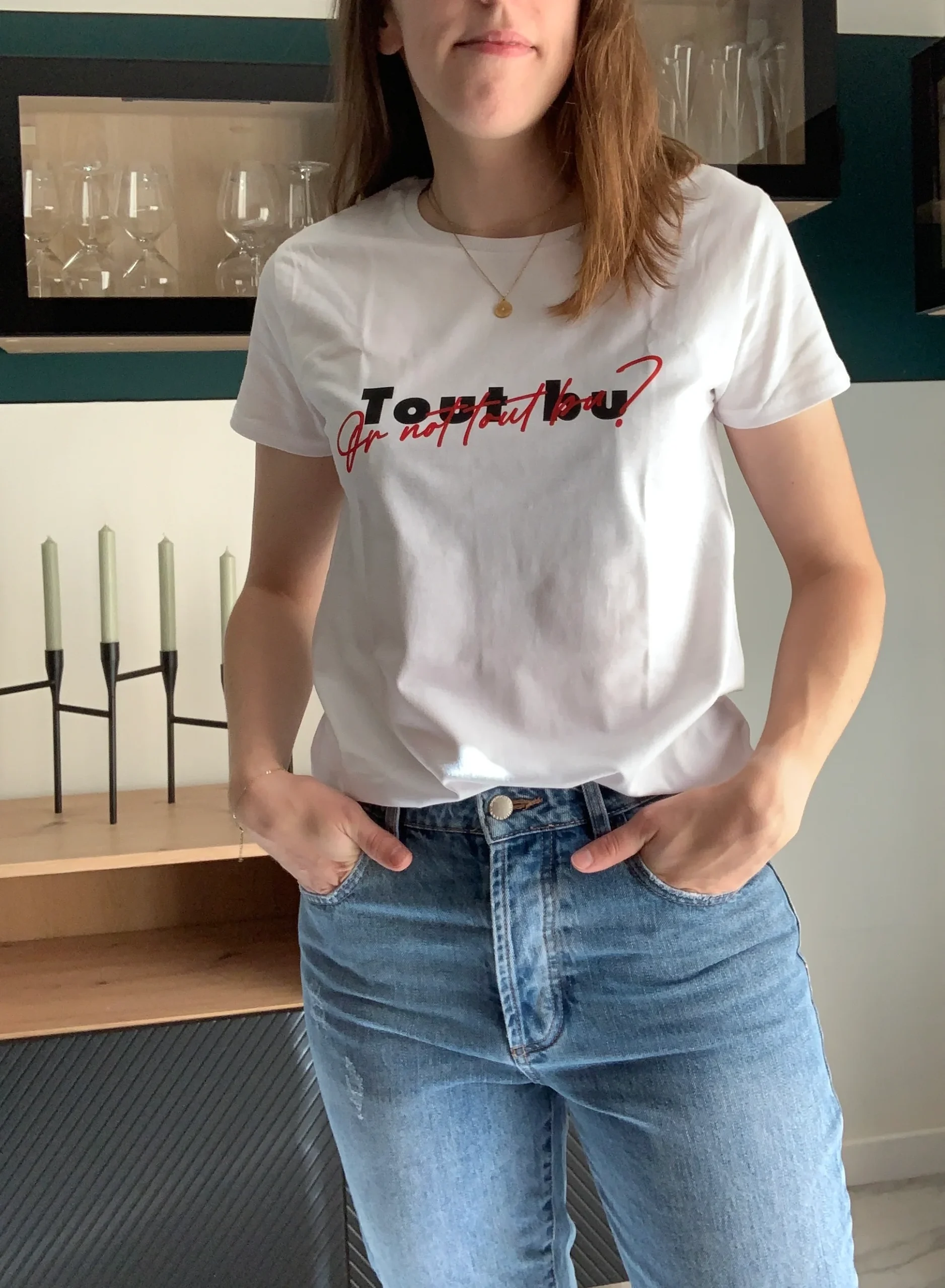 T-shirt femme « Tout bu or not tout bu » – Image 3