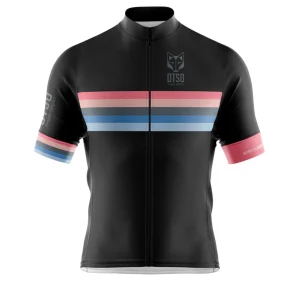Maillot de cyclisme manches courtes homme - Stripes Black