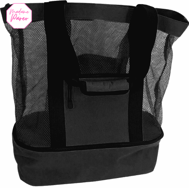 Grand sac de plage avec glacière