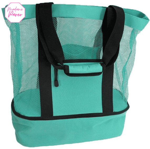 Grand sac de plage avec glacière – Image 4