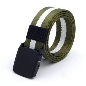 Ceinture Tressée homme en nylon