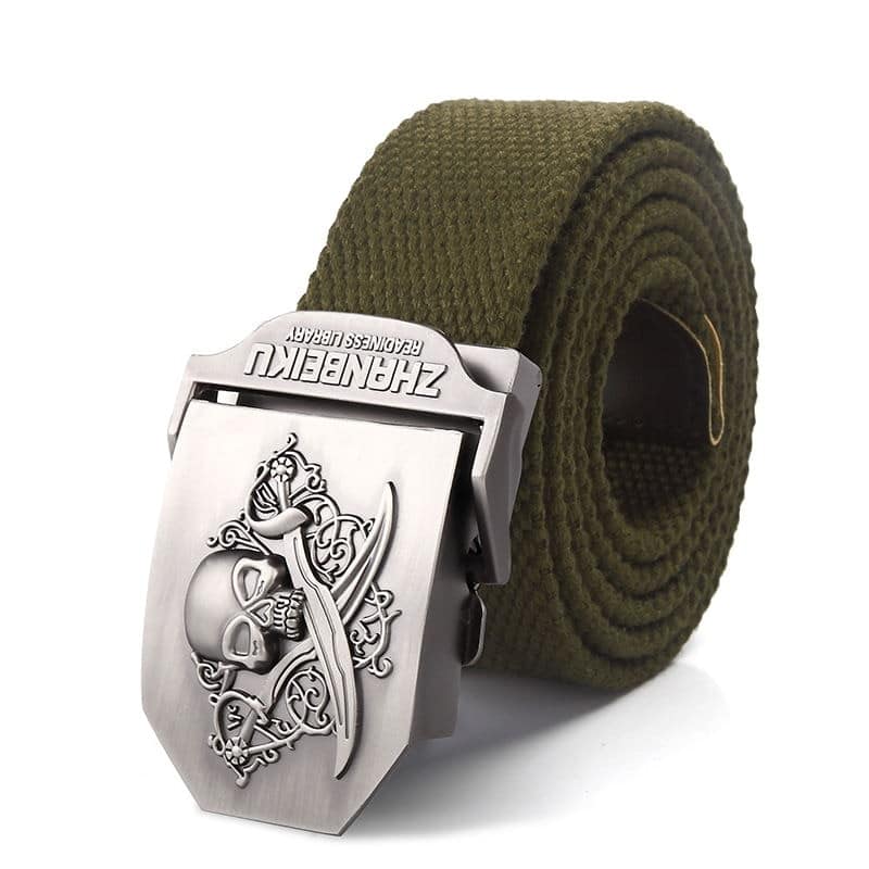 Ceinture de pirate avec tête de mort pour hommes – Image 6