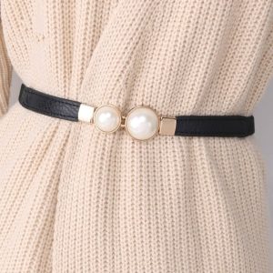 Ceinture de robe avec perle