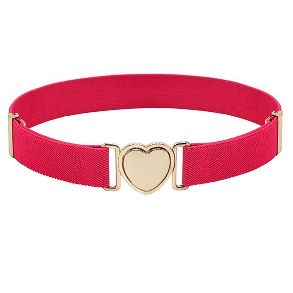 Ceinture multicolore et élastique en forme de cœur pour enfants – Image 5