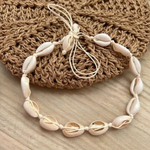 Collier Ras de Cou à Coquillages Style Boho