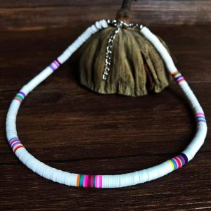 Collier Surfeur Couleur Unie Ras du Cou
