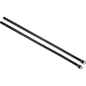 Courroies d&rsquo;éperons Cuir Soft Norton Noir ou Havane