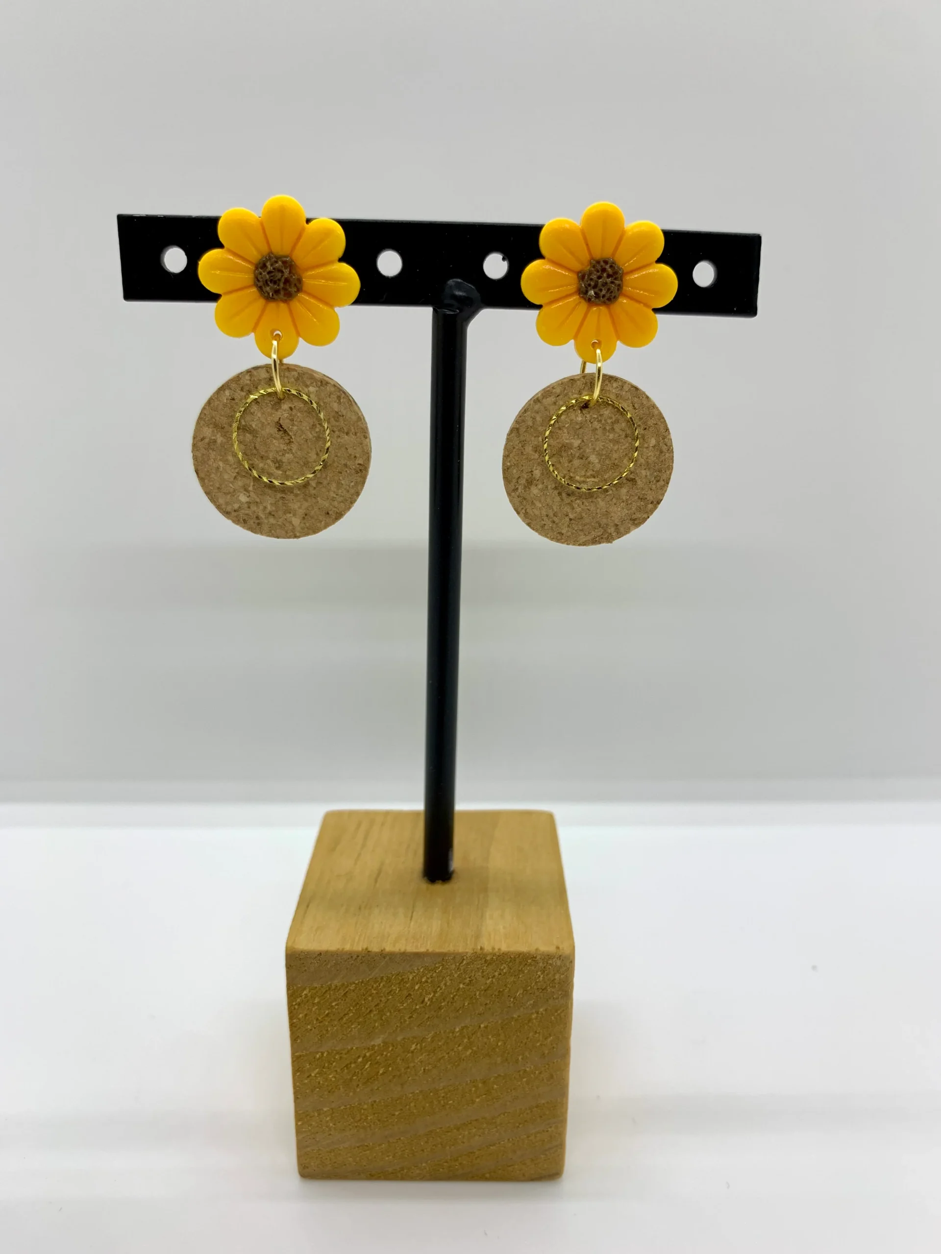 Boucles d’oreilles simple « Marguerite »