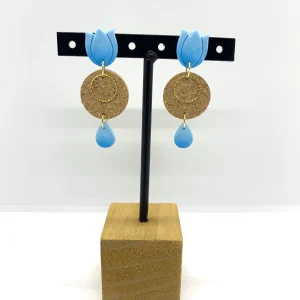 Boucles d’oreilles « Tulipe »