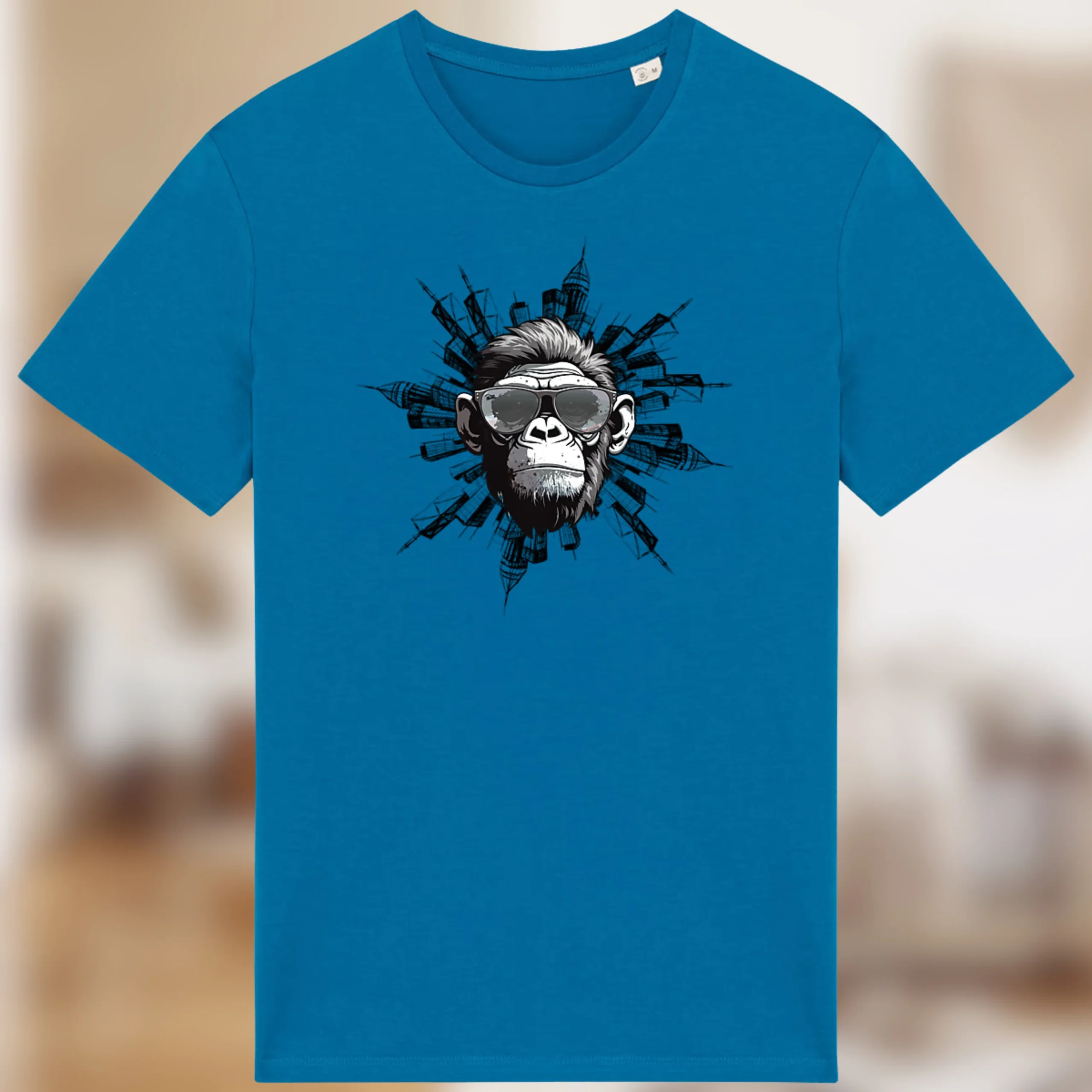 T-shirt bio “KONG” – Style urbain & regard dominant 🦍🏙️ – Image 8