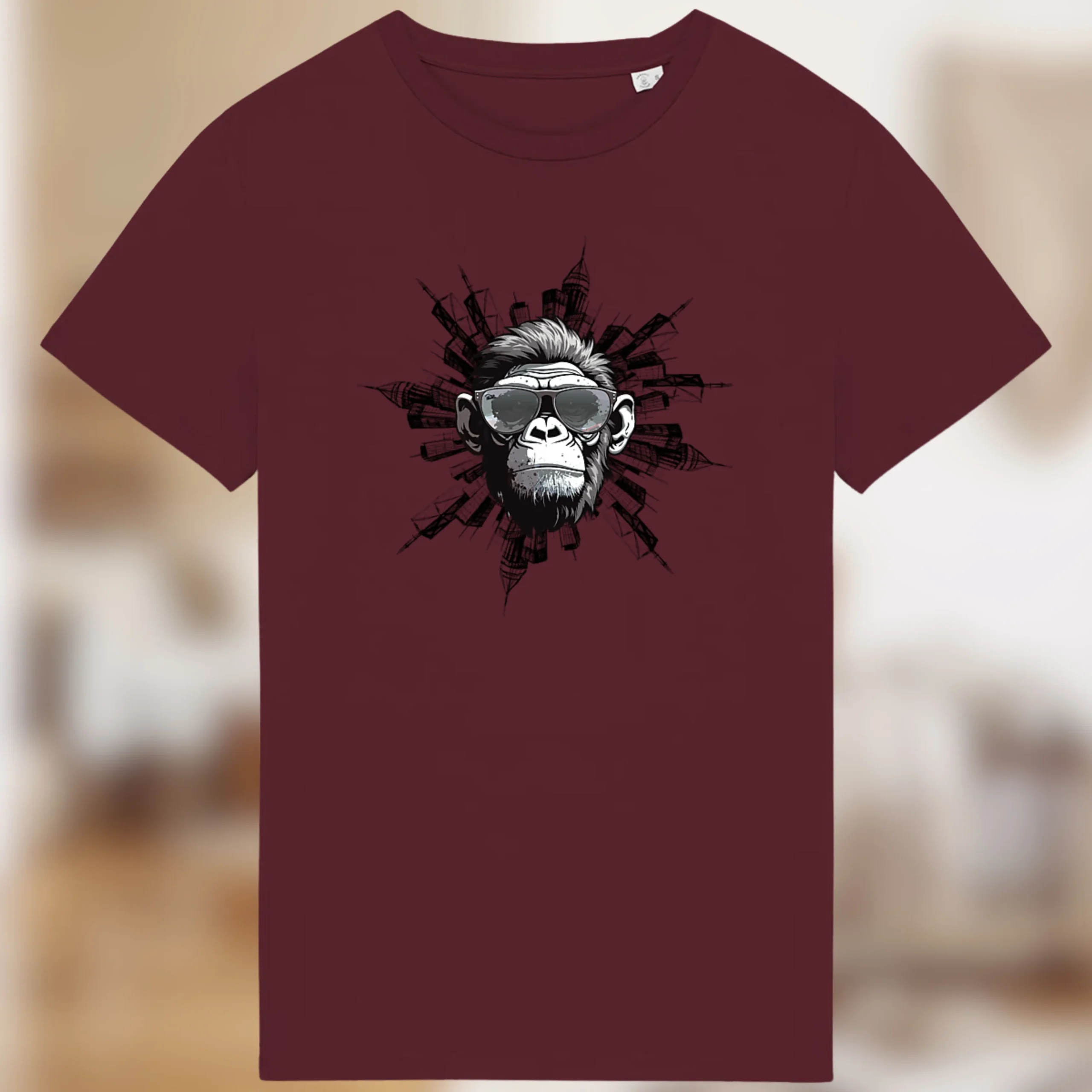 T-shirt bio “KONG” – Style urbain & regard dominant 🦍🏙️ – Image 9