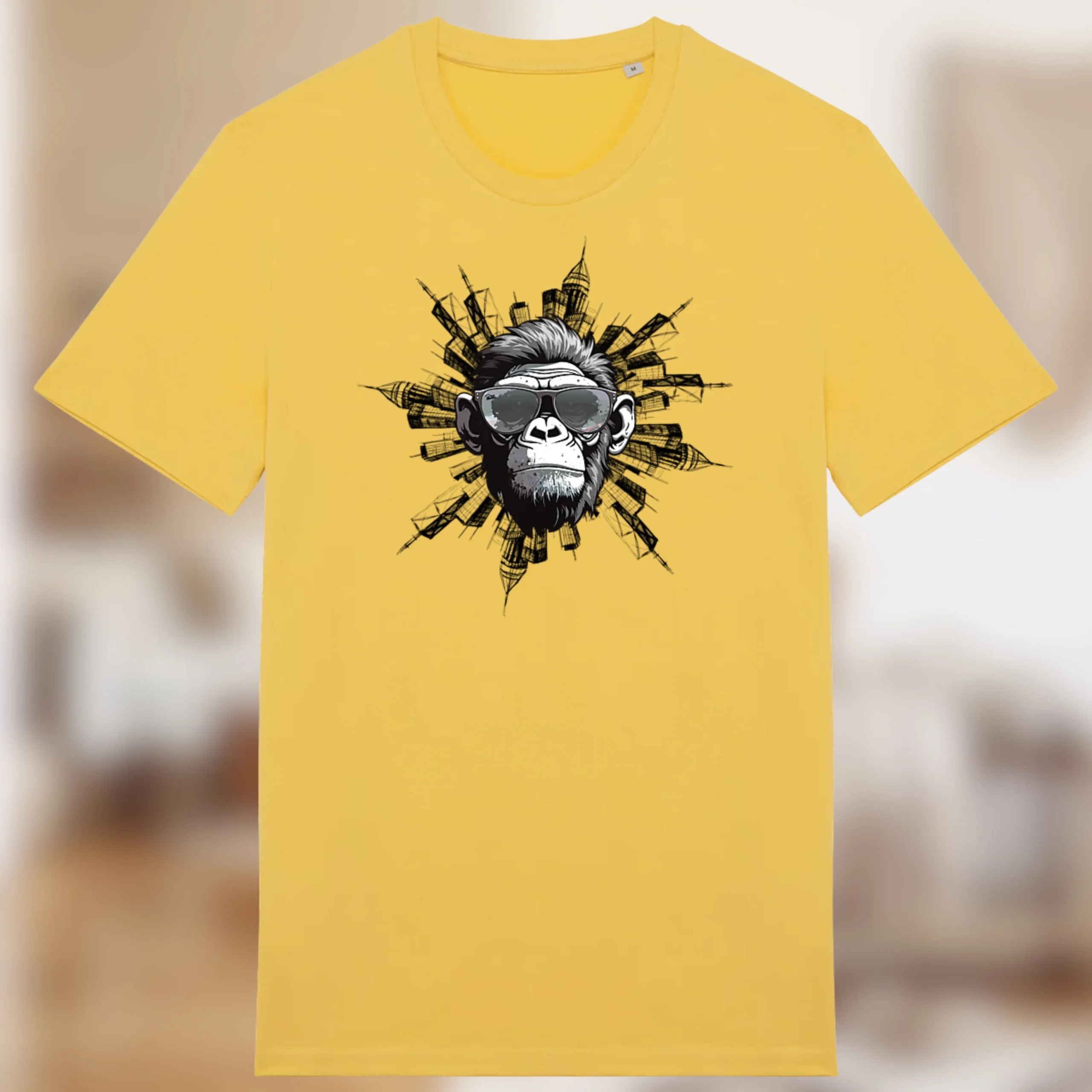 T-shirt bio “KONG” – Style urbain & regard dominant 🦍🏙️ – Image 4