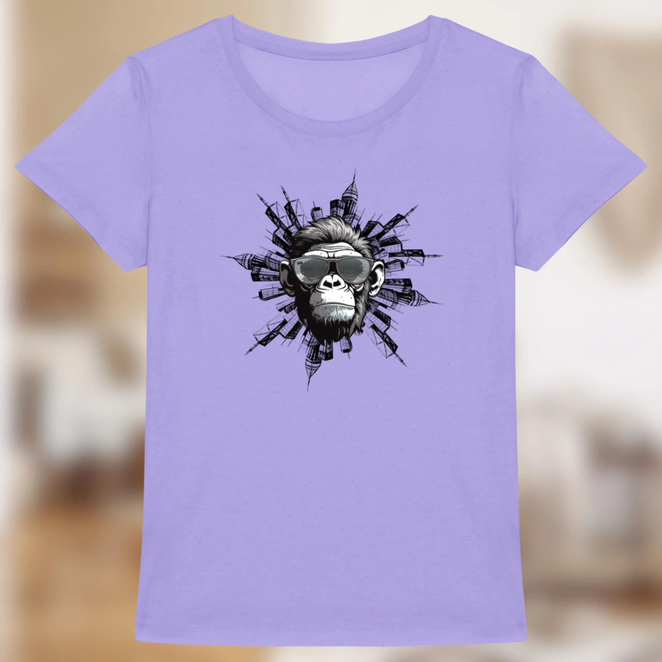 T-shirt “Kong” – L'attitude urbaine au féminin🦍👑 – Image 9