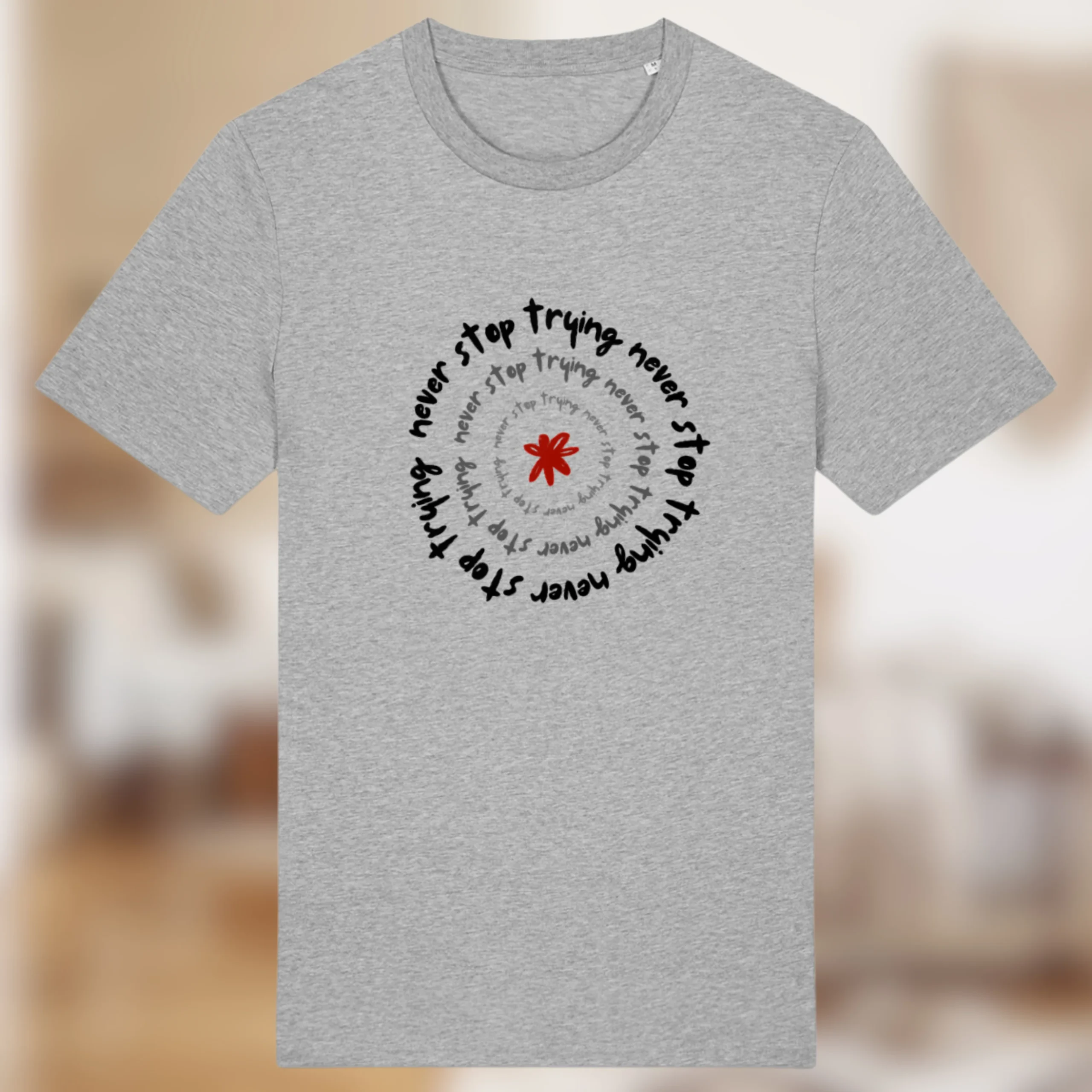 T-shirt “Never Stop Trying” – Le style de ceux qui ne lâchent rien 🔁 – Image 8