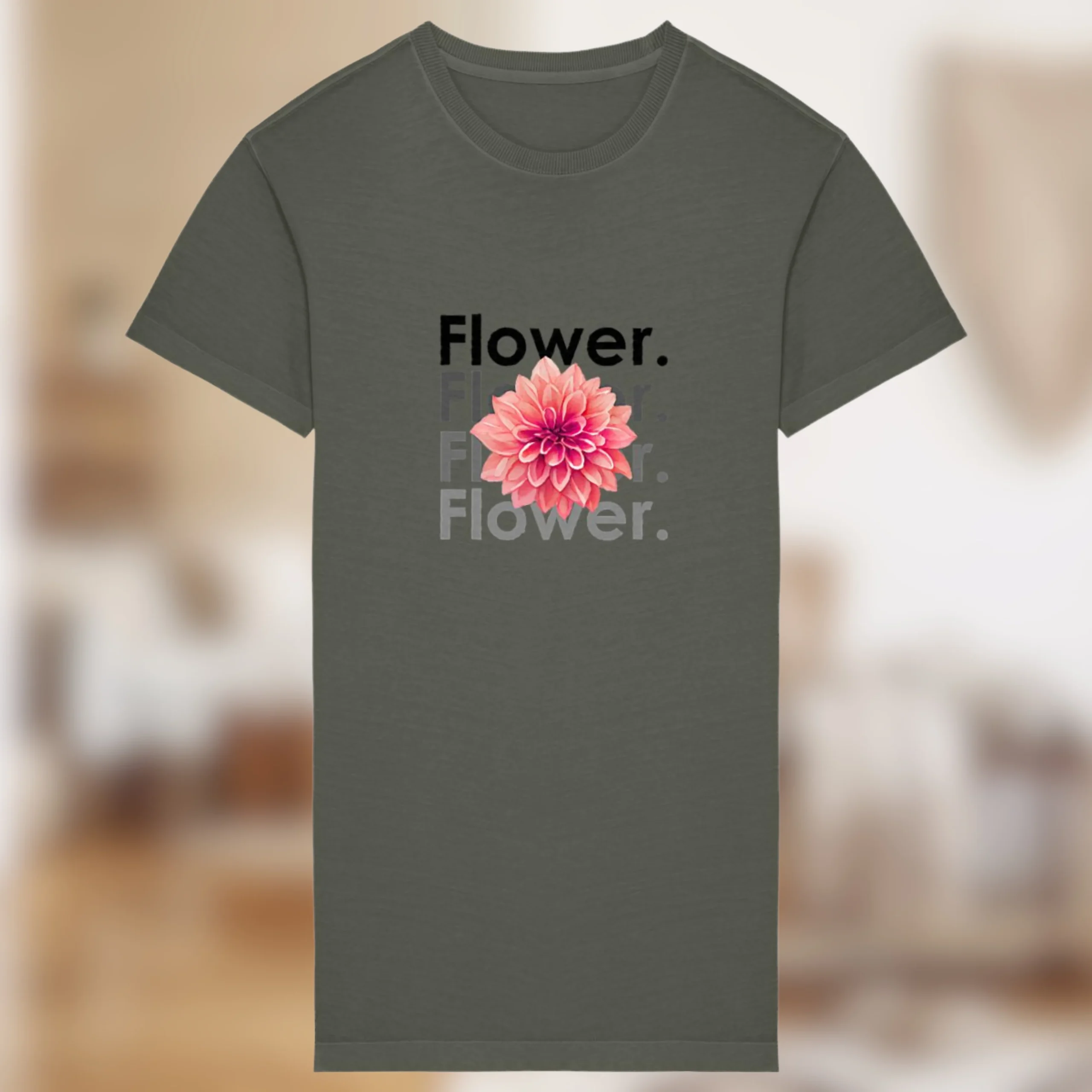 Robe T-shirt Femme “Flower” – Style urbain, esprit floral🌸 – Image 4