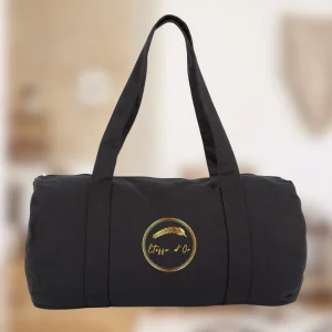 Sac Polochon "Étoffe d’Or" – Minimalisme durable✨
