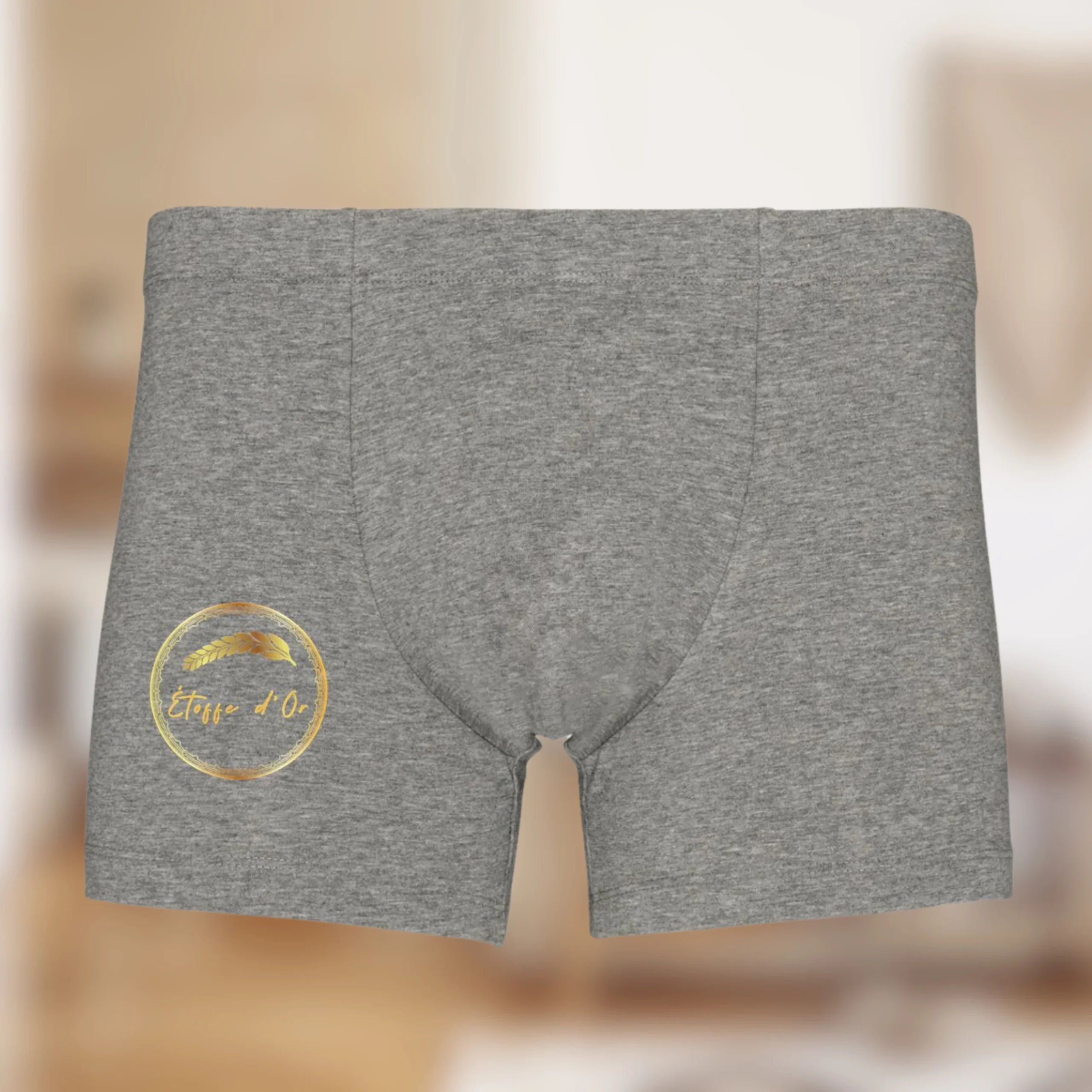 Boxer Homme “Étoffe d’Or” – Le confort au service du style🖤🌾