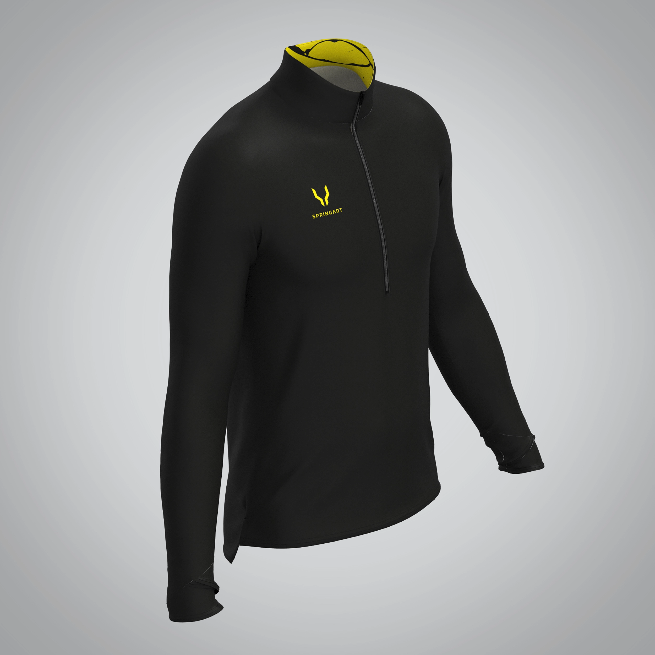 Quart Zip Homme Grand Beziers Athle Trail