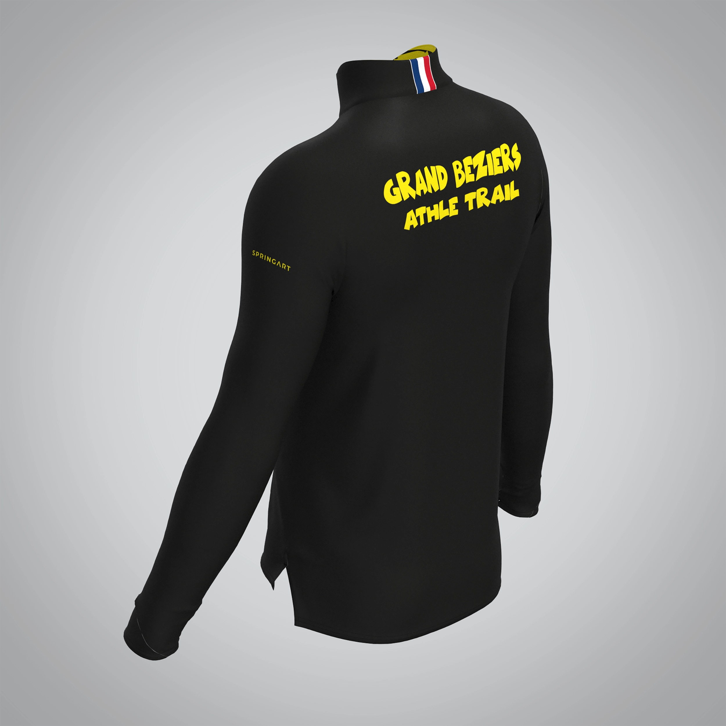 Quart Zip Homme Grand Beziers Athle Trail – Image 5