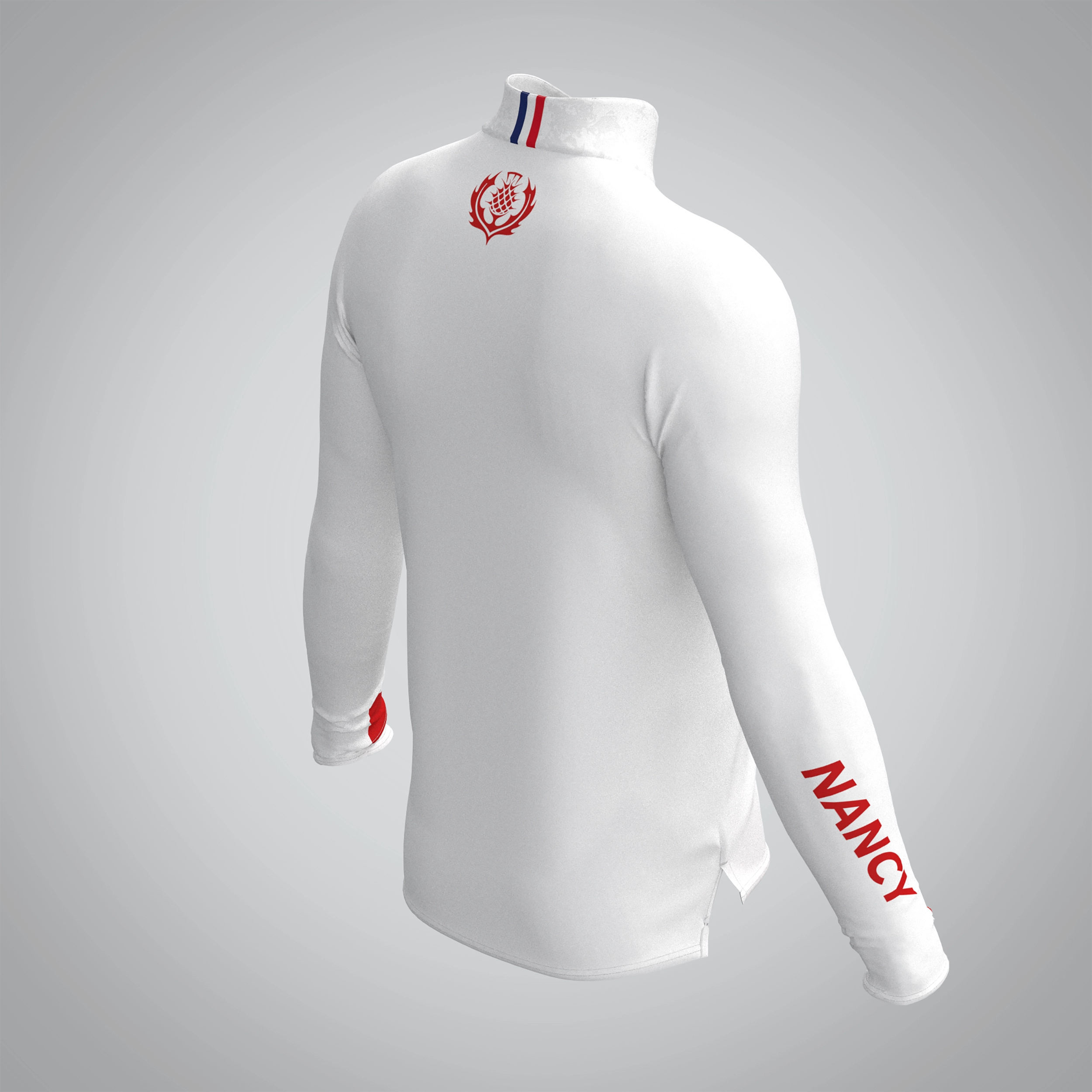 Quart Zip Homme Nancy Athlétisme Métropole – Image 4